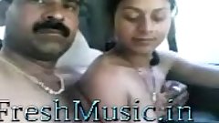 Indian couple in car - FreshMusic.in