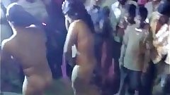 indian females paid and nude dance show . ganu