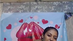 indian chick licking
