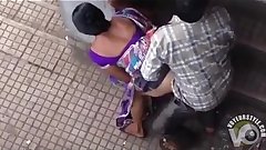 Beautiful Indian woman has doggystyle sex in public  voyeurstyle.com