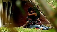 Indian Couple Boob Press &_ Fuck In Park